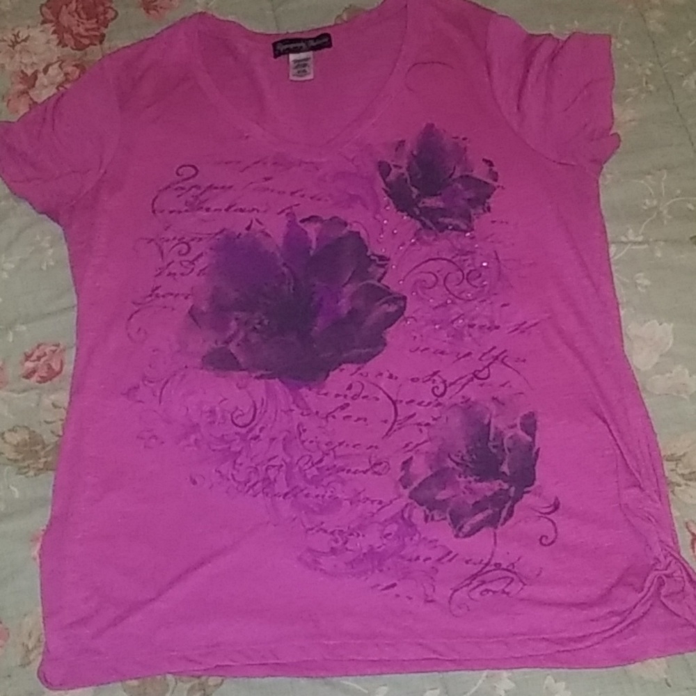 Womens purple top